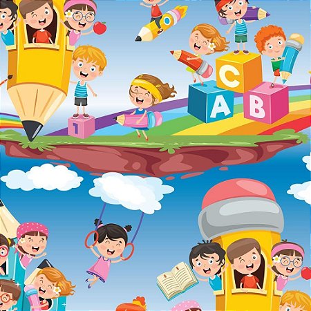 Papel Presente Bobina Couche 40CM. MOD.124 ABC