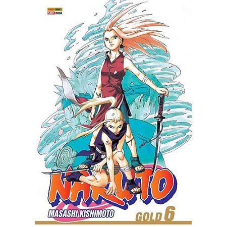 Livro Manga Naruto GOLD Edition N.06