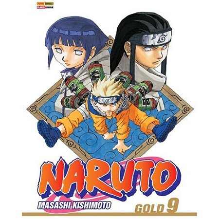 Livro Manga Naruto GOLD Edition N.09