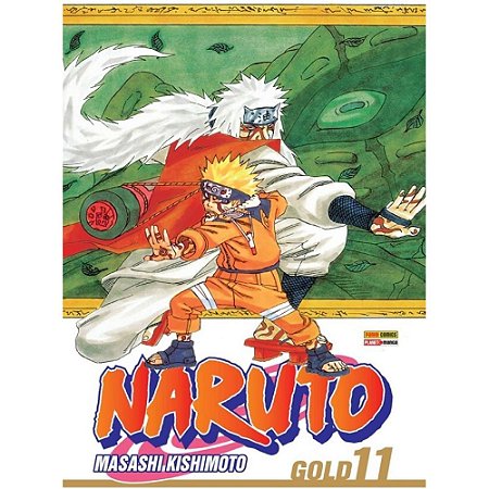 Livro Manga Naruto GOLD Edition N.11