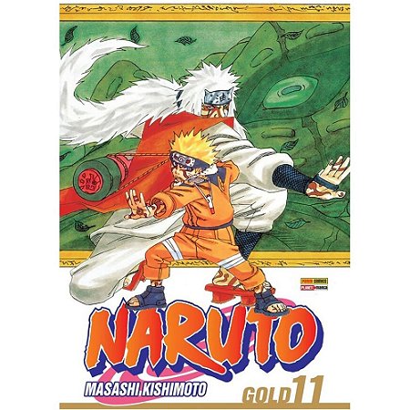 Livro Manga Naruto GOLD Edition N.11