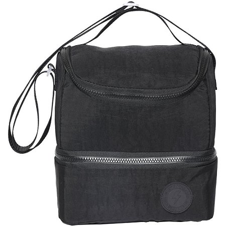 Lancheira Termica Creased NYLON MAO/OMBRO PT