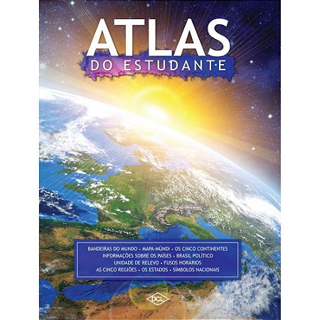 Livro ATLAS do Estudante 32 Páginas - DCL