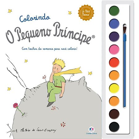 Livro Aquarela o Pequeno Principe 28X27CM 16P
