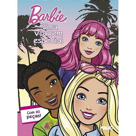 Livro QUEBRA-CABECA Barbie 27X20CM 8PGS