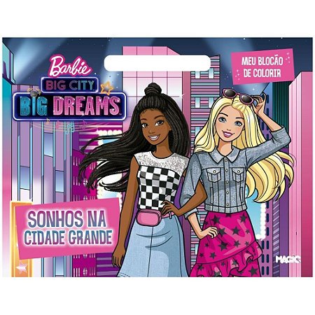 Livro Infantil Colorir Barbie Meu Blocao 48PGS