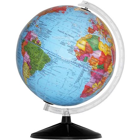 Globo Terrestre Braile 30CM