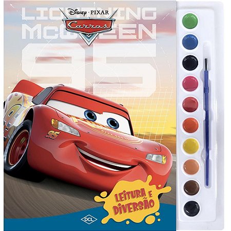Livro Aquarela CARS 29X28,5CM 16PGS
