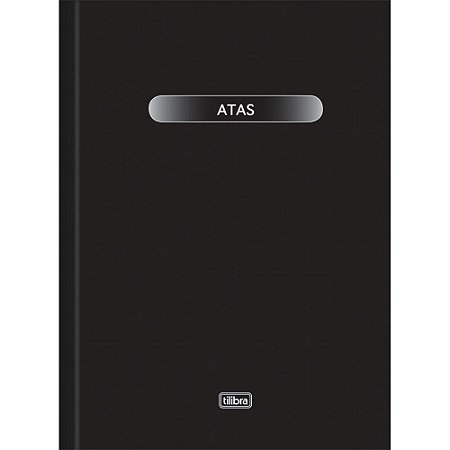 Livro ATA Capa Dura Oficio 50 Folhas Vertical