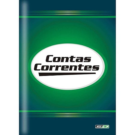 Livro Conta Corrente 1/4 50 Folhas