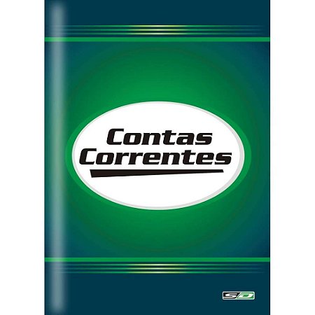 Livro Conta Corrente Oficio 50 Folhas
