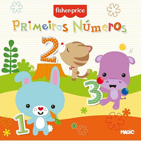 Livro Ensino Fisher Price Primeiros Numeros