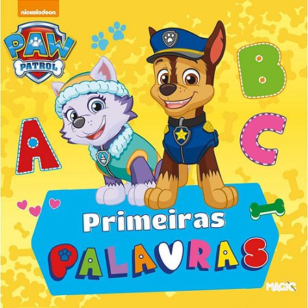 Livro Ensino Patrulha Canina 1AS Palavras