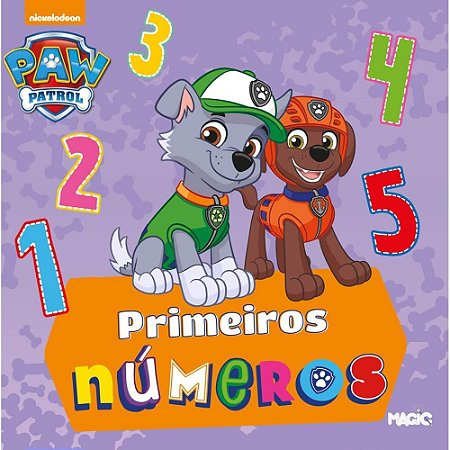 Livro Ensino Patrulha Canina 1OS Numeros