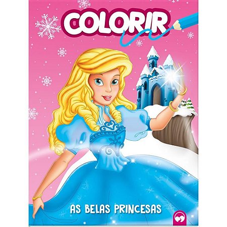 Livro Infantil Colorir as Belas Princesas 16PGS