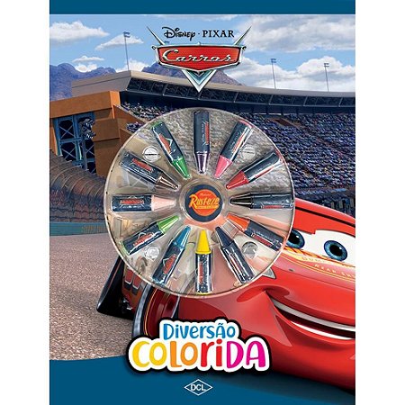 Livro Infantil Colorir Carros Cores