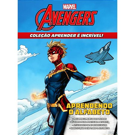 Livro Infantil Colorir THE Avengers 4 Titulos