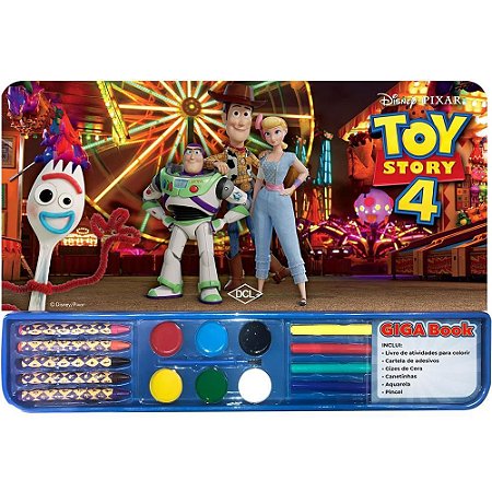 Livro Infantil Colorir TOY STORY Giga Book 46PGS