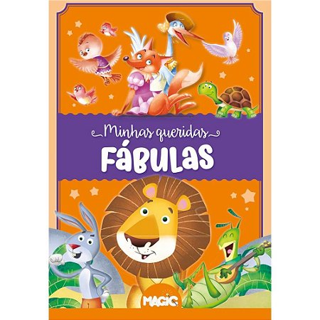 Livro Infantil Ilustrado Minhas Queridas Fabulas