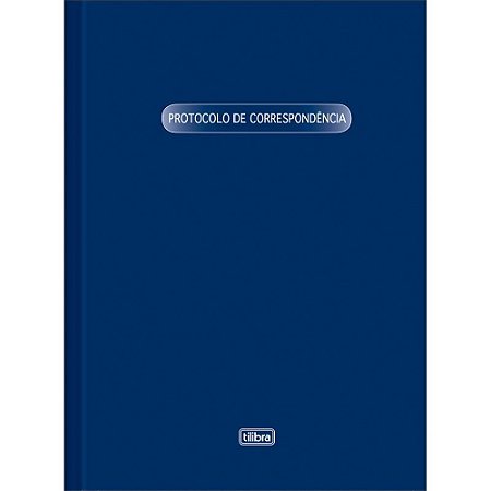 Livro Protocolo Correspond. 1/4 50 Folhas