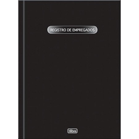 Livro Registro Empregado 100FLS.218X319 PCTE C/5 Tilibra