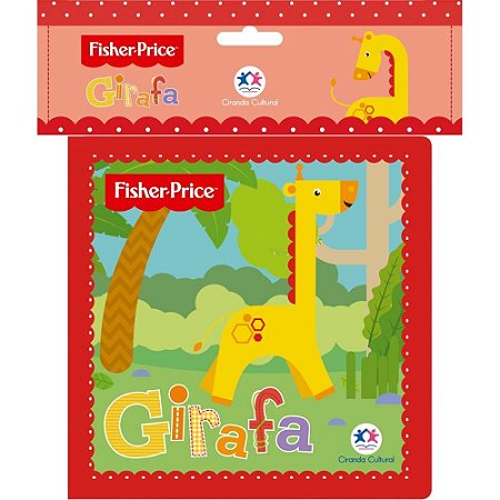 Livro para Banho Fisher Price Girafa 14X14 6PGS