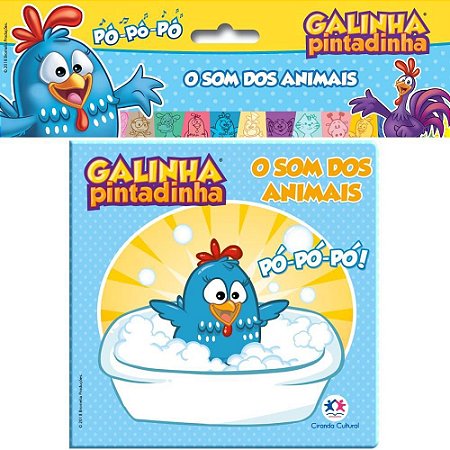 Livro para Banho Galinha Pintadinha 14X14 6PGS