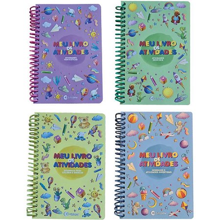 Livro Infantil Colorir Meu Livro de Atividades ESP (S