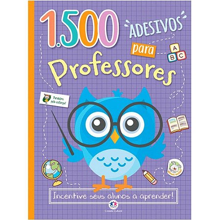 Livro com Adesivos Incentive Seus Alunos C/1500AD