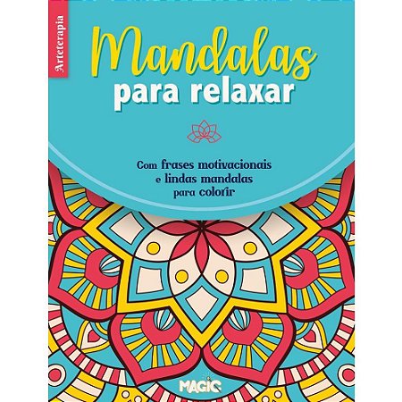 Livro de Colorir Mandalas para Relaxar