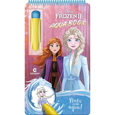 Livro Aquabook Frozen 24,5X14CM 10PGS
