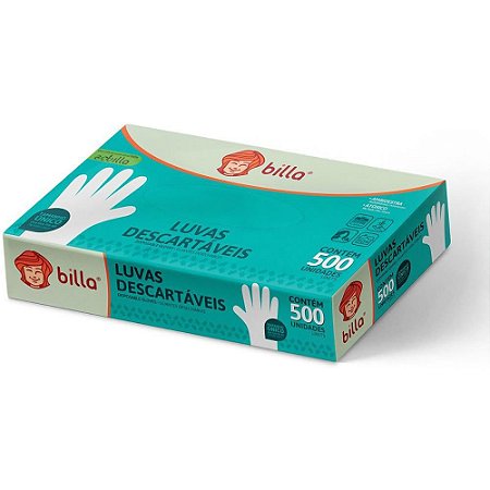 Luva Descartavel Tamanho Unico (7898643021291)