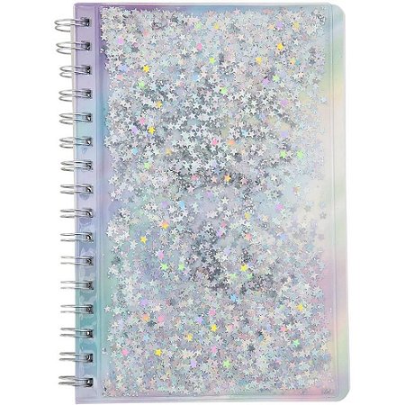 Caderno A5 Moonlight 80FLS Capa Silicone