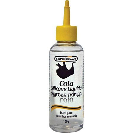Cola para Artesanato Silicone Liquido 100GRS.