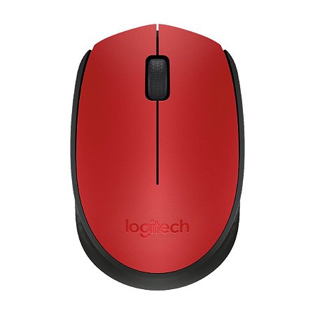 Mouse Logitech M170 Vermelho sem Fio 910-004941-C