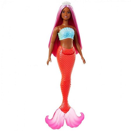 Barbie Fantasy Sereias com Cabelo Colorido  - Mattel