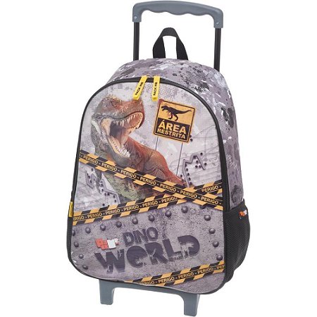Mochila Infantil com Rodinha PACK ME Dino WORLD