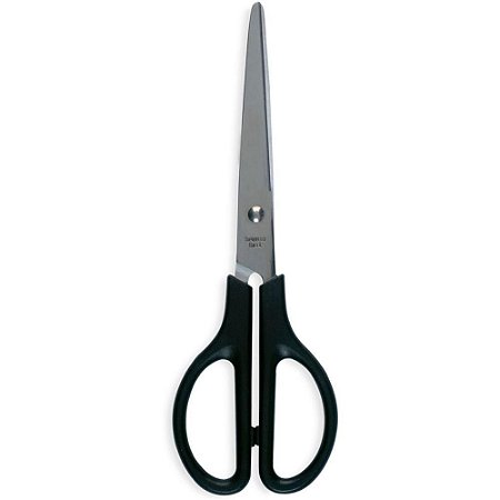 Tesoura Bazze B7201 17CM INOX Preta