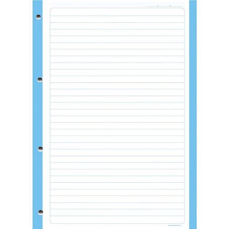 Bloco para Fichario Universit. Monobloco Color 96F. 200X275MM