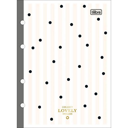 Bloco para Fichario Colegial WEST Village Tiliflex 80FLS.