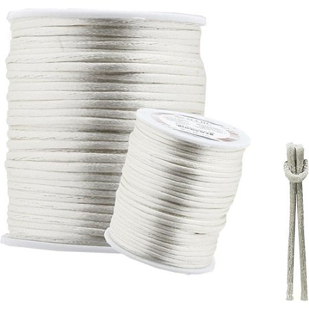 Cordao Rabo de Rato Branco 101 C/50M. 2MM