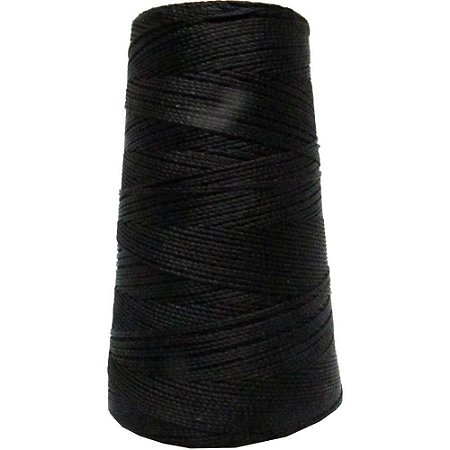 Linha para Croche 200G 500M LAYS Preto