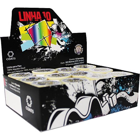 Linha para Pipa N.10 C/183MTS. 200 Jardas PCT.C/12