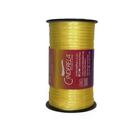 Fita de Cetim 04MM 100M. Canario
