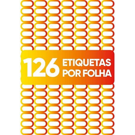 Etiqueta A4 A4249 25FLS 26,0X15,0 MM