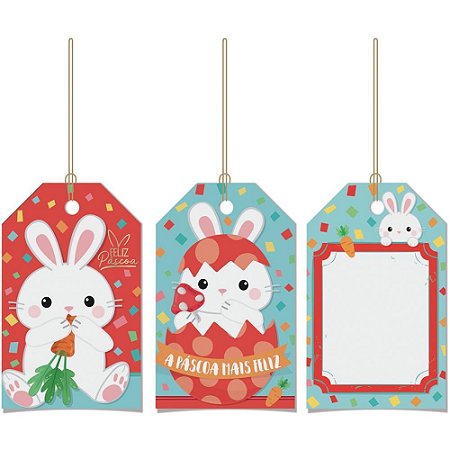 Etiqueta para Pascoa TAGS Docura DE/PARA