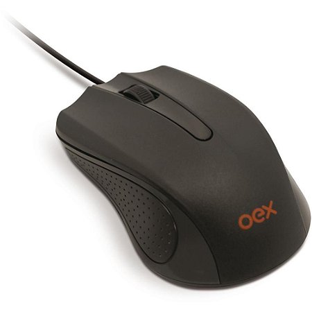 Mouse Optico USB 800DPI 3BOTOES Preto