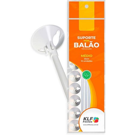 Suporte para Balao Branco 33CM