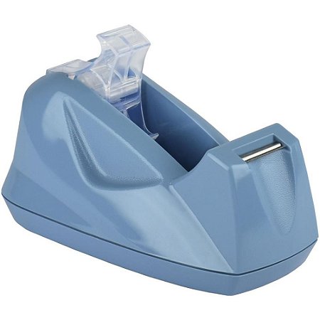 Suporte para Fita Adesiva Grande Azul Solido