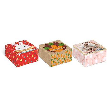 Embalagem para Doces Pascoa P/4 Doces (S)
